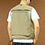 cheap Camping, Hiking &amp; Backpacking-Men&#039;s Fishing Vest Hiking Vest Sleeveless Jacket Zip Top Casual Lightweight with Multi Pockets Travel Cargo Safari Photo Vest Outdoor Windproof Quick Dry Wear Resistance Breathable Waistcoat Hunting
