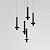 baratos Luzes pendentes-lanterna led pendente 12 cm lanterna desgin pendente leve metal pintado com acabamentos modernos 220-240v