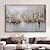 cheap Landscape Paintings-Oil Painting Handmade Hand Painted Wall Art People Scenery Abstract Pictures Home Decoration Decor Stretched Frame Ready to Hang
