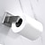 halpa Vessapaperitelineet-seinään kiinnitettävä ruostumattomasta teräksestä valmistettu kylpyhuoneen wc-paperiteline, uusi design itseliimautuva luova vähähiilinen teräsmetallinen kylpyhuonekoristelu 1kpl