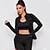cheap Sports &amp; Outdoors-Women&#039;s Running Track Jacket Running Jacket Running Shirt Zipper Winter Solid Color Gray Black Yoga Fitness Gym Workout Spandex Jacket Top Long Sleeve Sport Activewear Micro-elastic Quick Dry