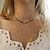 cheap Necklaces-1pc Choker Necklace Beaded Necklace Women&#039;s Girls&#039; Wedding Party Evening Street Handmade Imitation Pearl / Pearl Necklace