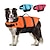 billige Hundeklær-redningsvester for hund, reflekterende&amp;amp; justerbar konserveringsvest med forbedret oppdrift&amp;amp; redningshåndtak for svømming