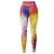 cheap Yoga Leggings &amp; Tights-Women&#039;s Leggings Sports Gym Leggings Yoga Pants Winter Tights Leggings Graphic Tummy Control Butt Lift Yellow Clothing Clothes Yoga Fitness Gym Workout Running / High Elasticity / Athletic