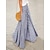 cheap Maxi Skirts-Women&#039;s Swing Long Skirt Maxi Polyester Black Blue Skirts Spring &amp;  Fall Pocket coastal grandma style Summer Daily S M L