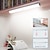 abordables electrodomésticos-30cm cocina bombilla led pir sensor de movimiento lámpara de pared inalámbrica usb led luz del gabinete para armario escalera armario cama luz