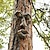 baratos esculturas e estátuas de jardim-decoração de jardim funning árvore do velho hugger jardim arte ao ar livre árvore engraçada escultura de rosto do velho cara de árvore caprichosa