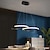 Недорогие Люстры-светодиодный подвесной светильник 67 см фонарь дизайн люстра алюминий современный стиль стильная окрашенная отделка светодиодный современный 220-240 в