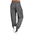 cheap Sports &amp; Outdoors-Women&#039;s Joggers Cargo Pants High Waist Pants Bottoms Wide Leg Side Pockets Breathable Quick Dry Moisture Wicking Navy Light Gray Dark Gray Zumba Belly Dance Yoga Plus Size Winter Sports Activewear