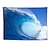 Недорогие пейзаж гобелен-океанская волна большой настенный гобелен художественный декор одеяло занавеска висит дома спальня гостиная украшение