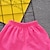 זול סטים-בנות תלת מימד אנימציה פפיון חולצות טי-שרט &amp; מכנסיים קצרים שרוולים קצרים שיק ומודרני בסיסי יום יומי כותנה בגדי ריקוד ילדים