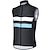 cheap Cycling Jerseys-21Grams® Men&#039;s Cycling Jersey Sleeveless Mountain Bike MTB Road Bike Cycling Graphic Shirt Black Breathable Quick Dry Moisture Wicking Sports Clothing Apparel / Stretchy / Athleisure