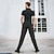 abordables Tenues de danse latine-Danse latine Pantalon Couleur Unie Homme Utilisation Usage quotidien Taille haute Polyester
