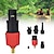 cheap Hand Tools-Techting Sup Air Pump Adapter Inflatable Paddle Rubber Boat Kayak Air Valve Adaptor Tire Compressor Converter 4 Nozzle