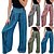 cheap Exercise, Fitness &amp; Yoga Clothing-Women&#039;s Yoga Pants High Waist Pants Bottoms Wide Leg Quick Dry Moisture Wicking Green Gray Rosy Pink Zumba Yoga Fitness Sports Activewear Loose Micro-elastic / Athletic / Athleisure