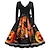 economico Anni &#039;50-vestito da zucca vestito altalena per adulti da donna vintage festa/serata festival halloween capodanno facili costumi di halloween