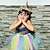 cheap Dresses-Halloween custome Kids Little Girls‘ Dress 2-8 Years 3pcs Unicorn Princess Rainbow Colorful Party Tutu Birthday Dresses With Wing and Headband Sequins Halter Purple Gold Silver Cute Dresses