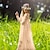 tanie Sukienki-Dziecięca sukienka dziewczęca żakardowa jednokolorowa wesele impreza specjalna zasznurowana kokarda biała czarna różowa maxi z długim rękawem w stylu vintage eleganckie sukienki księżniczki wiosna