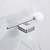 cheap Toilet Brush Holder-Toilet Brush Holder Creative Contemporary Modern Aluminum Bathroom Wall Mounted