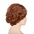 cheap Costume Wigs-Roaring 20S Wig Flapper Wig Women Brown Finger Wave Flapper Wig Vintage Short Hair Curly Bob 1920S Great Gatsby  Wig Party Synthetic Hair Halloween Wig