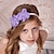 cheap Headbands &amp; Crowns-1pcs Toddler / Baby Girls&#039; Sweet Floral Floral Style Mesh Hair Accessories Blue / Purple / Watermelon One-Size / Headbands