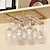 billiga Bartillbehör-vinglasställ under skåpstativhållare metall vinglas arrangör glas förvaringshängare för bar kök hem svart guld vit 3 rader
