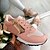cheap Women&#039;s Sneakers-Women&#039;s Trainers Athletic Shoes Sneakers Plus Size Height Increasing Shoes Wedge Sneakers Round Toe Walking Shoes PU Solid Colored Black Rosy Pink Beige