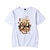 baratos Camisetas de anime-Totoro Fantasias Traje Cosplay Japonesa/Curta Anime Imprimir Harajuku Arte Gráfica Kawaii Para Homens Mulheres Adulto Regresso à Escola