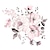 olcso Dekoratív falmatricák-bazsarózsa virágok gyönyörű női dekor matricák színes falmatricák fali matricák lakberendezési 30x90cm hálószobába nappaliba