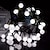 ieftine Fâșii LED-lumina solară în aer liber pentru șiruri solare cu LED-uri mată bec alb cald colorat alb 8 moduri în aer liber impermeabil 7m 50 leduri lumini de zână Crăciun nunta decorare vacanță lumini grădină