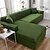 cheap Sofa Cover-Stretch Sofa Cover Slipcover Elastic Sectional Couch Armchair Loveseat 4 Or 3 Seater L Shape Plain Solid Color Soft Durable