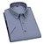 preiswerte Button-Down-Hemden für Herren-Herren Oberhemd Hemd Kragenhemd Schwarz Weiß Rosa Kurzarm Grafik-Drucke Quadratischer Ausschnitt Ganzjährig Hochzeit Arbeit Bekleidung