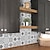 billiga Kakelklistermärken-24st kreativt kök badrum vardagsrum självhäftande väggklistermärke vattentät gyllene klassisk svartgrå kakelplatta