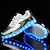 Недорогие Детские кроссовки-Мальчики Девочки Кеды Повседневные Спорт и отдых Обувь с подсветкой USB зарядка Полиуретан Фосфоресцирующий Осветительная обувь Большие дети (7 лет +) Маленькие дети (4-7 лет)