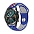 ราคาถูก สายนาฬิกาสำหรับ Samsung-สมาร์ทวอทช์แบนด์ สำหรับ ซัมซุงกาแล็กซี หัวเว่ย Watch 4 Classic Watch 3 Active 2 Gear S3 Frontier 46mm 45mm 44mm 42mm 41mm 40mm, 22mm 20mm Watch Band สายยางสำหรับเส้นกีฬา ยางทำจากซิลิคอน
