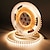 baratos Faixas de Luzes LED-Tira de luz led regulável de 32,8 pés 10 m smd 2835 12 v flexível sob o armário luz de vaidade branco quente branco frio