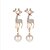 cheap Earrings-1 Pair Hoop Earrings For Cubic Zirconia Women&#039;s Anniversary Birthday Gift Classic Alloy Fashion