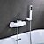 olcso Csaptelepek fürdőkádhoz-kád csaptelep - modern galvanizált falra szerelhető kerámia szelepes kád zuhanycsapok
