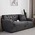 billige Sofatrekk-stretch sofatrekk slipcover elastisk seksjonssofa lenestol loveseat 4 eller 3 seter l form 3 puter sofa myk slitesterk vaskbar