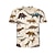 preiswerte 3D-T-Shirts für Jungen-Jungen 3D Tier T-Shirt Kurzarm 3D-Druck Sommer Aktiv Polyester kinderkleidung 4-12 Jahre Schulanfang Regular Fit