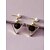 cheap Earrings-Women&#039;s Earrings Classic Stylish Luxury Elegant Modern Cute Imitation Pearl Earrings Jewelry Black For Wedding Birthday Gift Date Vacation 1 Pair