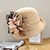 cheap Hats-Women&#039;s Artistic / Retro Party Wedding Special Occasion Party Hat Flower Flower Hat Portable Sun Protection Ultraviolet Resistant / Fall / Winter / Spring / Vintage