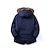 tanie Odzież wierzchnia-Dziecięca kurtka parka płaszcz ze sztucznego futra płaszcz zimowy z długim rękawem kieszeń z kapturem kurtka niebieski zieleń wojskowa granatowy zwykły top na co dzień 3-13 lat