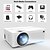 cheap Projectors-Factory Outlet A6 LCD Projector Built-in speaker WIFI Projector Keystone Correction Manual Focus 640x360 3000 lm Compatible with iOS and Android USB