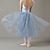 voordelige Balletkleding-ademende balletrokken balzaal effen tule dames trainingsprestaties hoog polyester chiffon