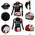 abordables Maillots de mujer-21Grams Mujer Maillot de Ciclismo Manga Larga Invierno Bicicleta Camiseta con 3 bolsillos traseros MTB Bicicleta Montaña Ciclismo Carretera Transpirable Resistente a los UV Secado rápido Bolsillo