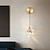 abordables Apliques de pared-Lightinthebox apliques LED regulables estilo nórdico moderno apliques empotrados apliques LED apliques para sala de estar dormitorio acrílico aplique 220-240v 10 w