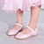 ieftine Pantofi de prințesă pentru copii-Fete Tocuri Pantofi Fata cu Flori Pantofi formale Pantofi de printesa Piele PU Portabil Mers Nuntă Pantofi rochie Copii mici (4-7 ani) Copii mari (7 ani +) Zilnic Petrecere și seară Plimbare Funde