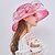 cheap Hats-Women&#039;s Stylish Party Party Evening Street Party Hat Flower Floral Mesh Light Brown Wine Hat Portable Sun Protection Breathable / Beige / Coffee / Black / White / Red