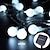 cheap LED String Lights-Outdoor Solar String Light Solar LED String Lights Matte Bulb Warm White Colorful White 8 Mode Outdoor Waterproof 7M 50LEDs Fairy Lights Christmas Wedding Holiday Decoration Lights Garden Light